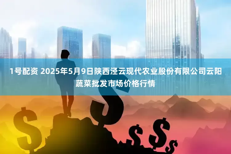 1号配资 2025年5月9日陕西泾云现代农业股份有限公司云阳蔬菜批发市场价格行情
