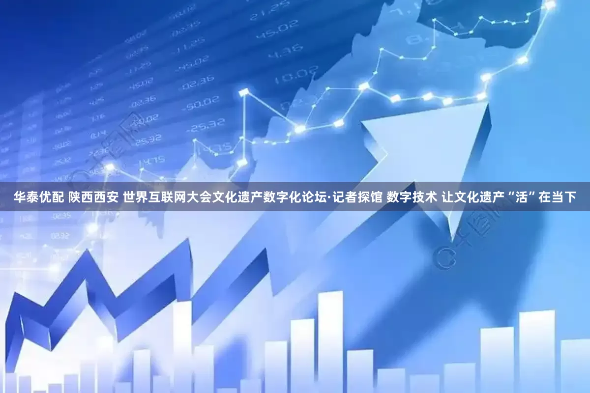 华泰优配 陕西西安 世界互联网大会文化遗产数字化论坛·记者探馆 数字技术 让文化遗产“活”在当下